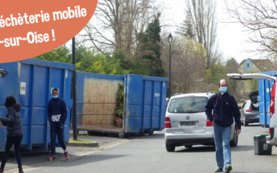 Déchèterie mobile – Auvers-sur-Oise – samedi 9 octobre 2021