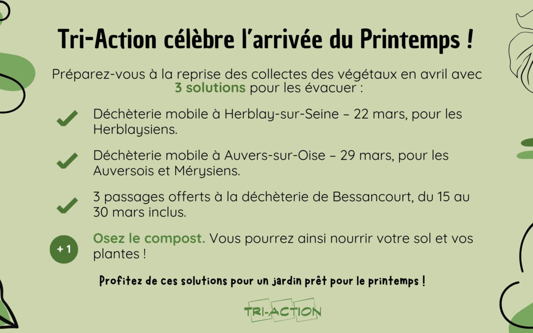 L’arrivée du printemps