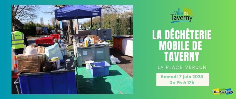 Déchèterie mobile de Taverny
