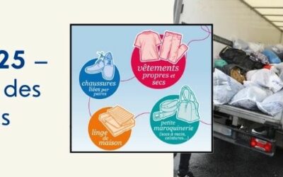 👕 Bilan 2025 : 85,35 tonnes de textiles collectées