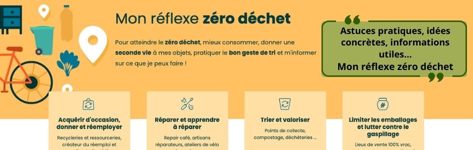🌍 Mon Réflexe Zéro Déchet : un site pour passer à l’action