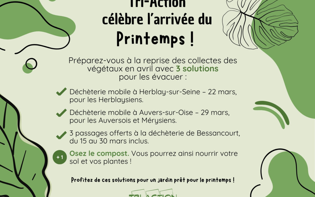 L’arrivée du printemps